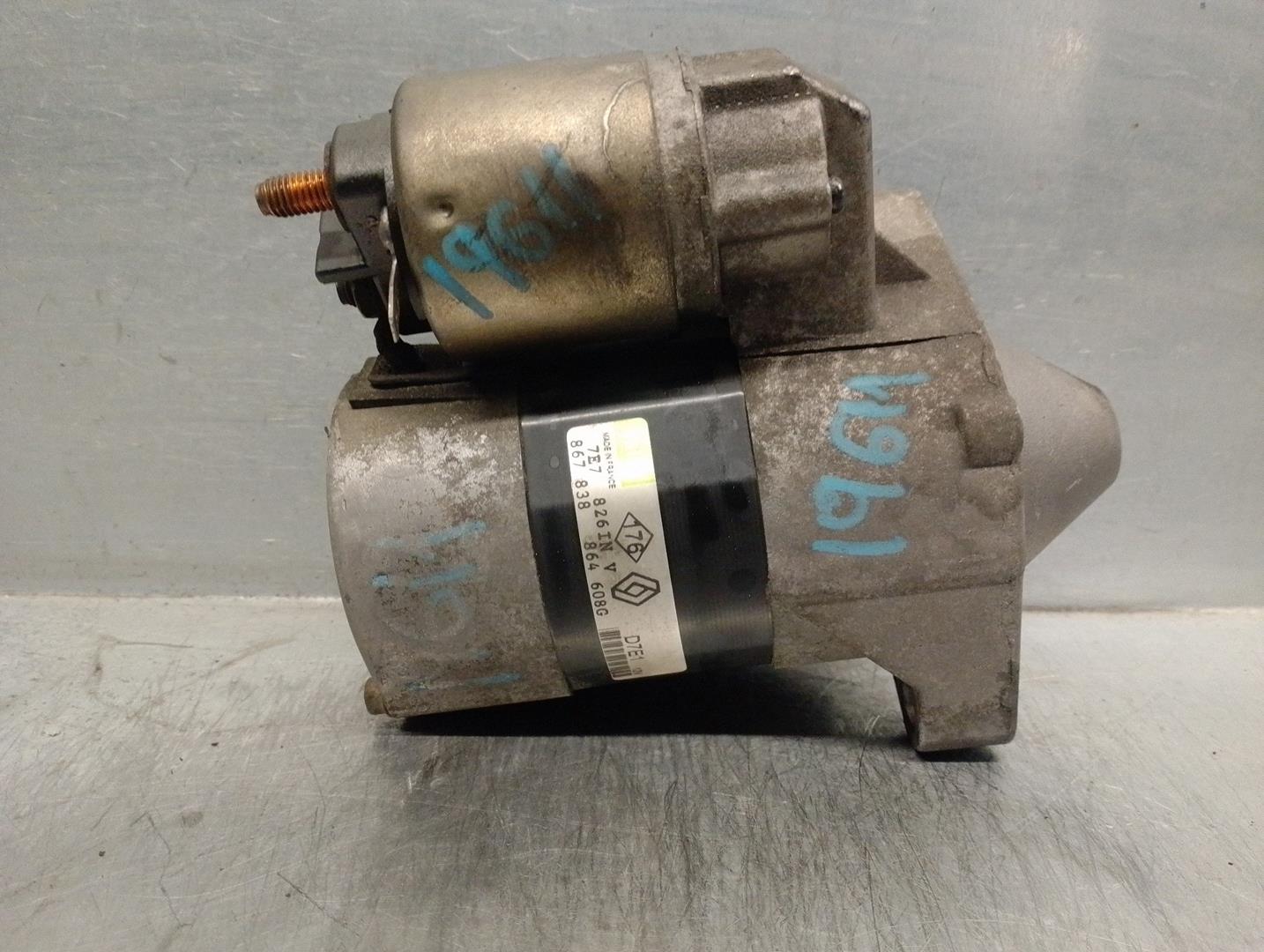 RENAULT Clio 3 generation (2005-2012) Starter auto 867838, D7E1, VALEO 22790703