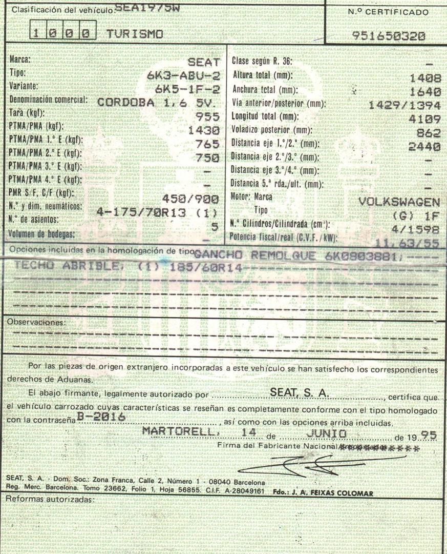 SEAT Cordoba 1 generation (1993-2003) Uždegimo ritė (babina) 0040402001, 0040402001, BERU 24196355