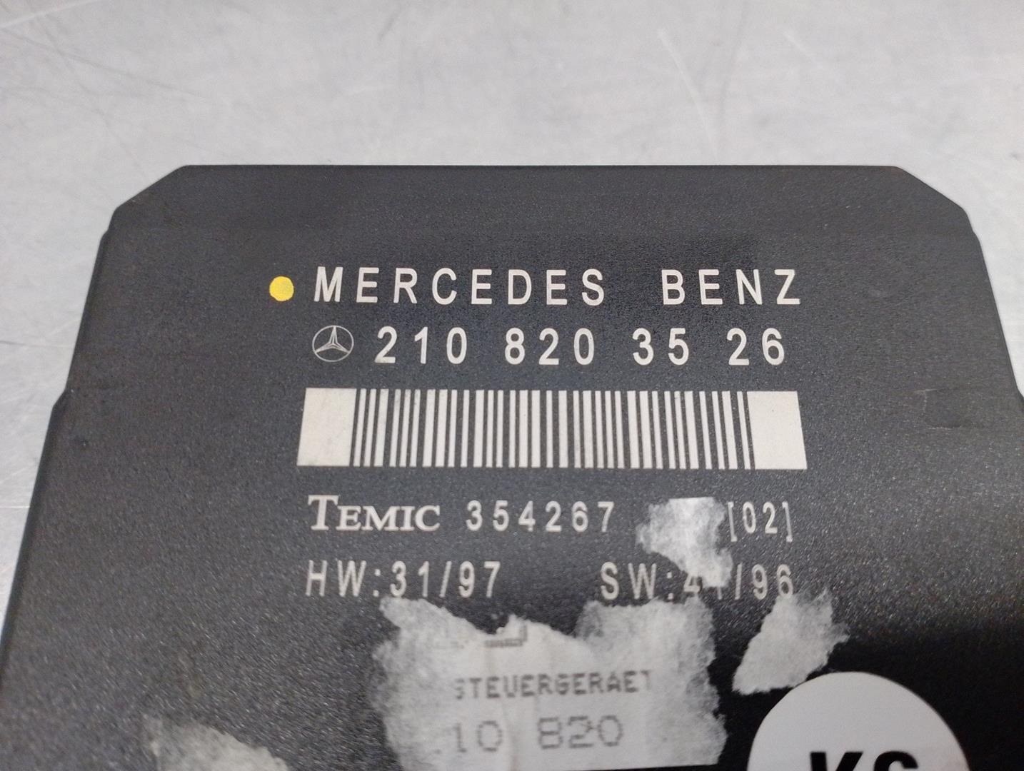 MERCEDES-BENZ E-Class W210 (1995-2002) Other Control Units 2108203526, 354267, TEMIC 19914876