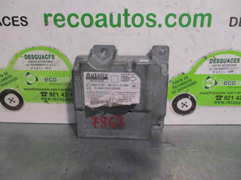 PEUGEOT 407 1 generation (2004-2010) SRS Control Unit AUTOLIV, AUTOLIV+603554600 19616347