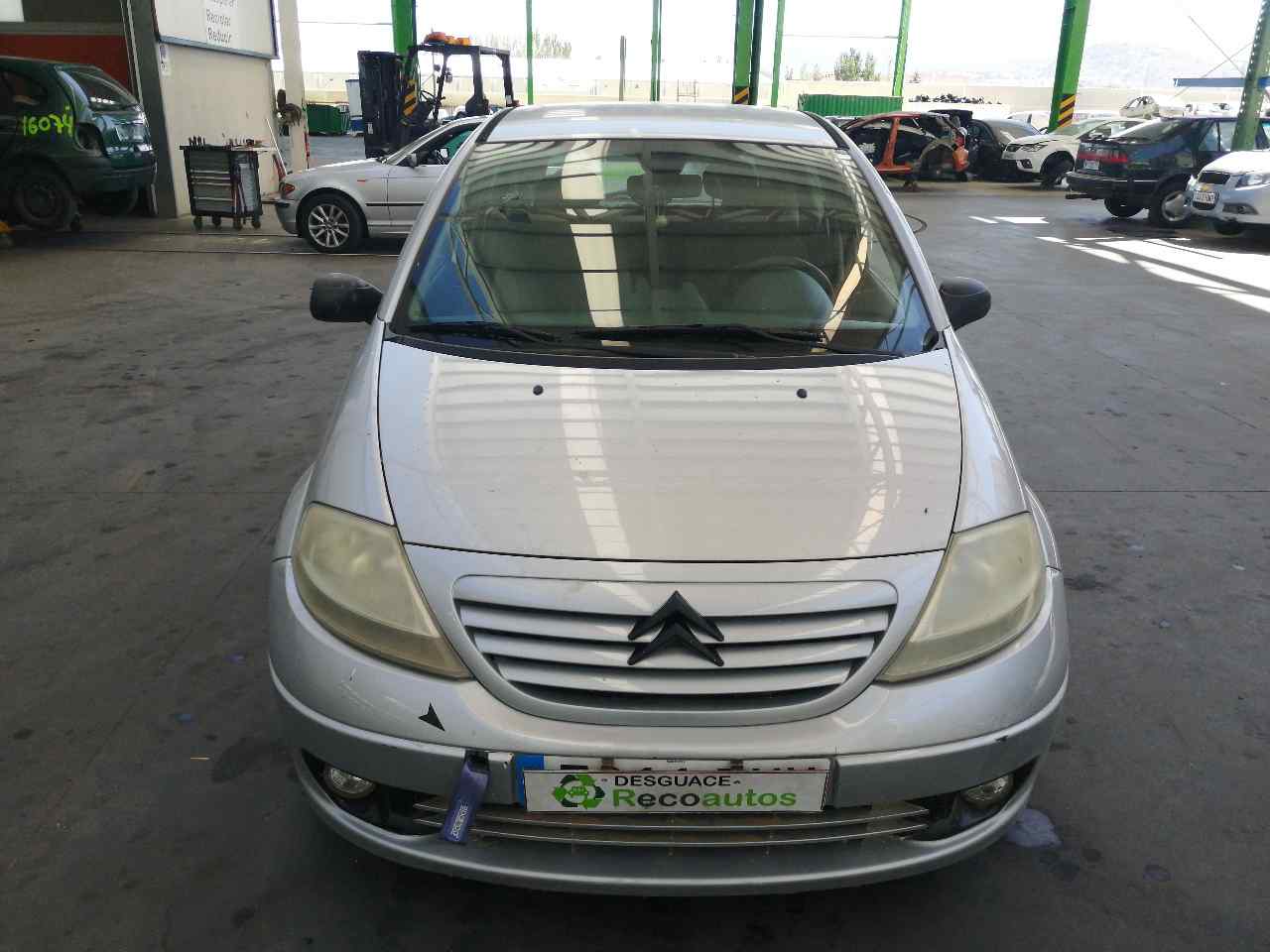 CITROËN C3 1 generation (2002-2010) Aizmugurējo kreiso durvju logu pacēlājs 2PINES, 5PUERTAS, 9653445380+ 19825486