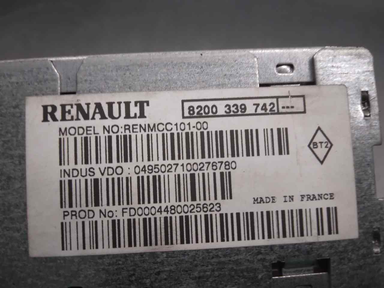 RENAULT Vel Satis 1 generation (2002-2009) Автомагнитола с навигацией 8200339742 24132781