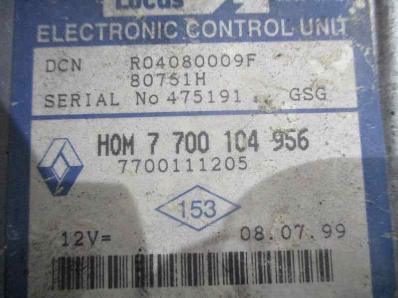 VAUXHALL Clio 2 generation (1998-2013) Engine Control Unit ECU R04080009F,LUCAS,LUCAS+R04080009F 21688145