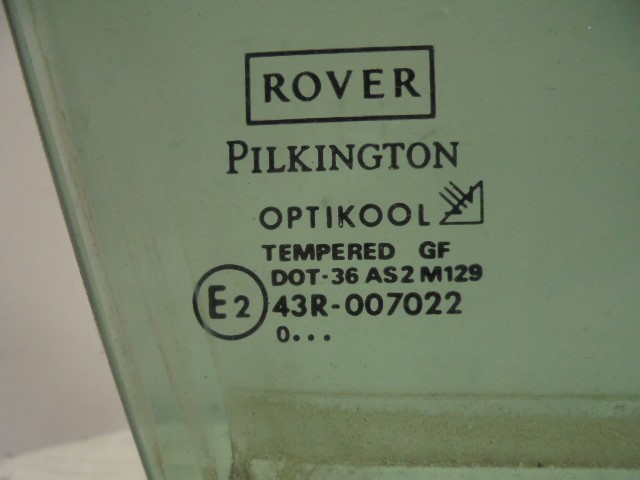 ROVER 45 1 generation (1999-2005) Front Right Door Window 43R007022, DOT36AS2M129 19817940