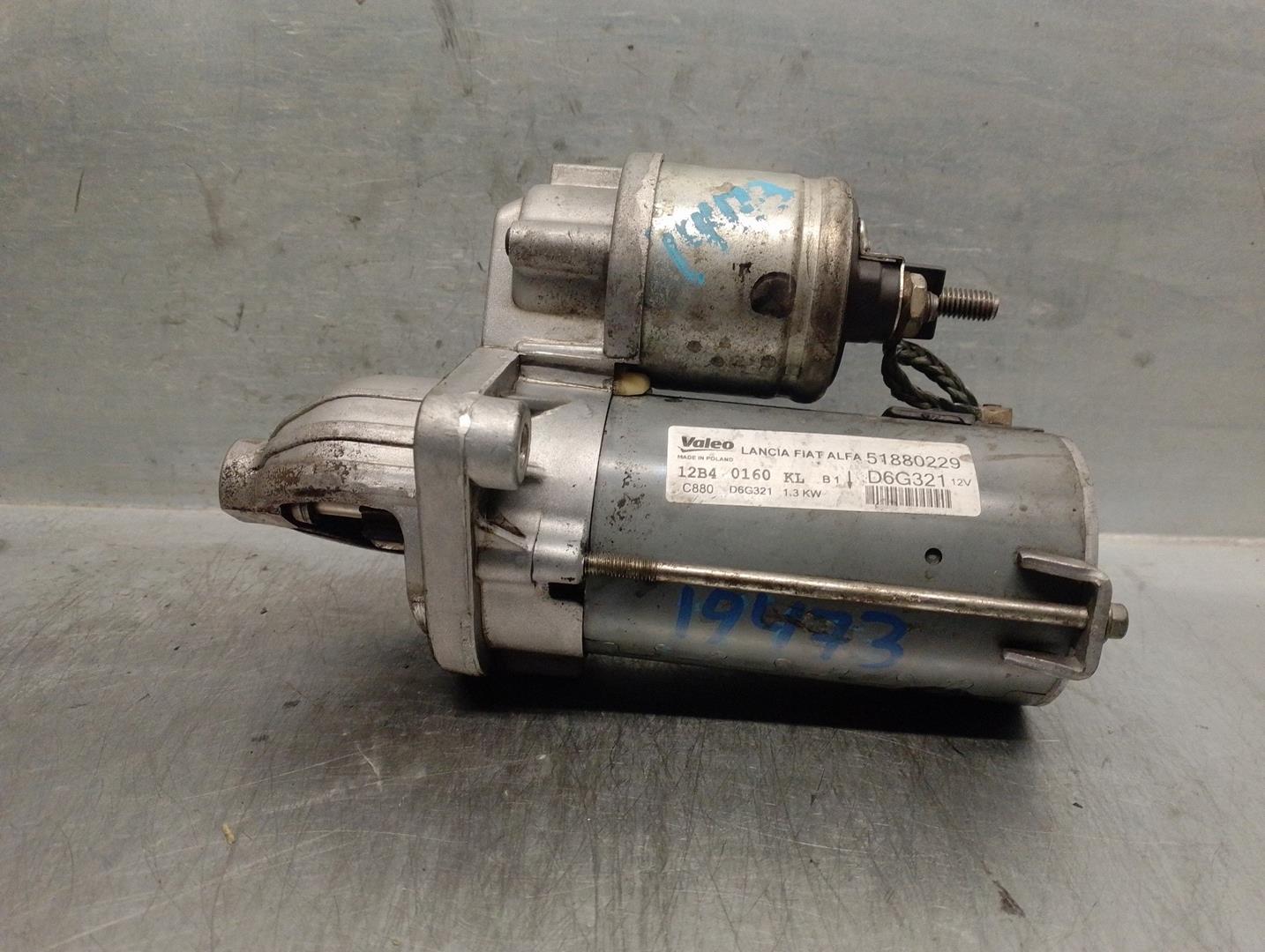 FIAT Doblo 1 generation (2001-2017) Starter Motor 51880229, D6G321, VALEO 24197594