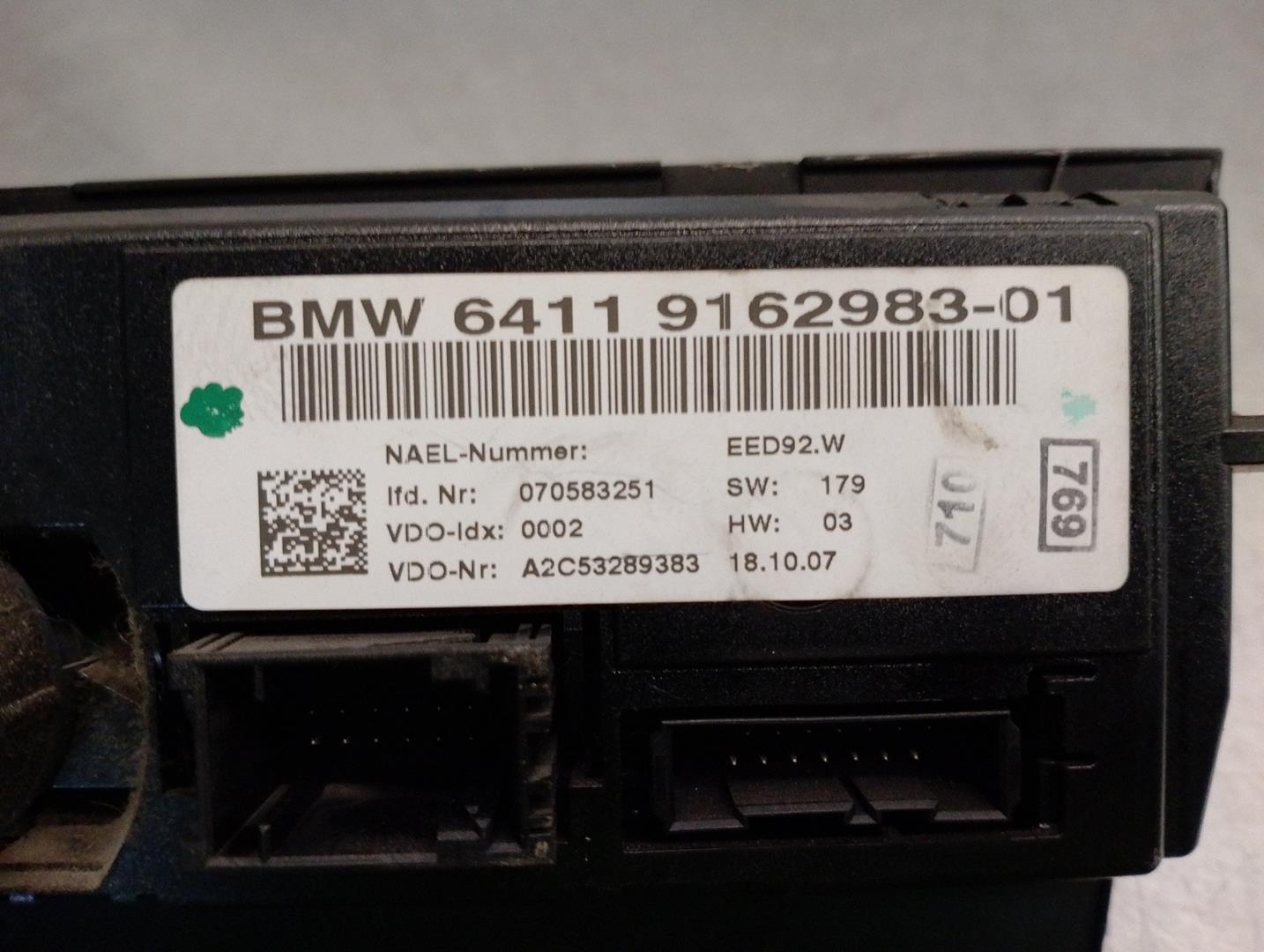 BMW 3 Series E90/E91/E92/E93 (2004-2013) Klimato kontrolės (klimos) valdymas 6411916298301, A2C53289383 21727360