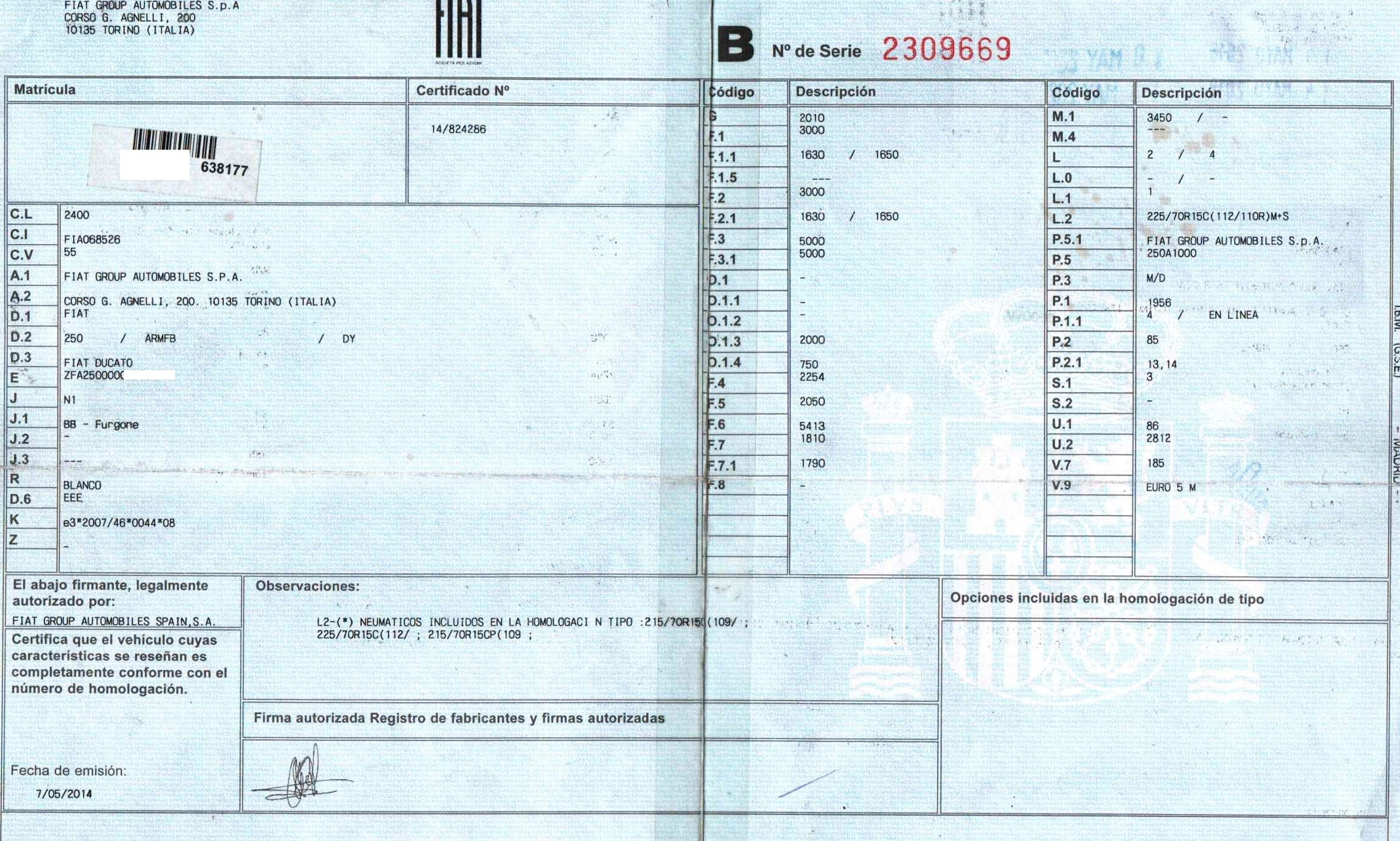 FIAT Ducato Gaisa kondicioniera izplešanās vārsts 19845440