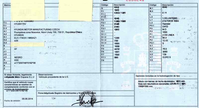 HYUNDAI Tucson 3 generation (2015-2021) Lambda oksygensensor KEFICO, KEFICO+9350933004 19718273