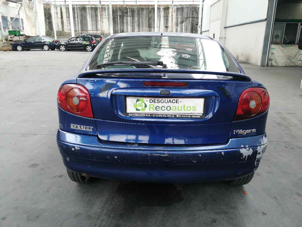 RENAULT Megane 1 generation (1995-2003) Блок управления двигателем 7700113863,0281001969 19840119