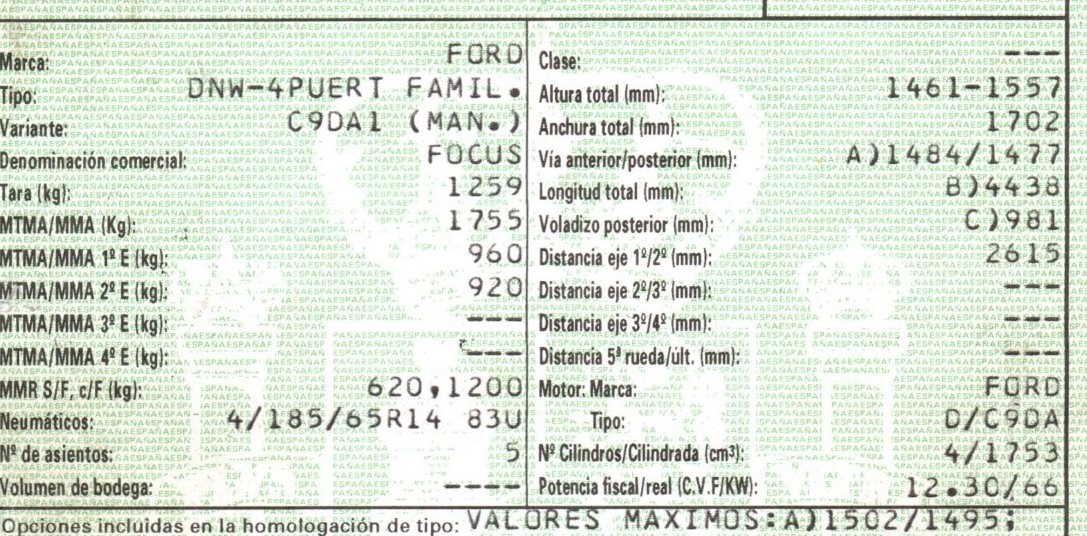 FORD Transit Front Left Seat TELAGRISOSCURO, 5PUERTAS 19833398