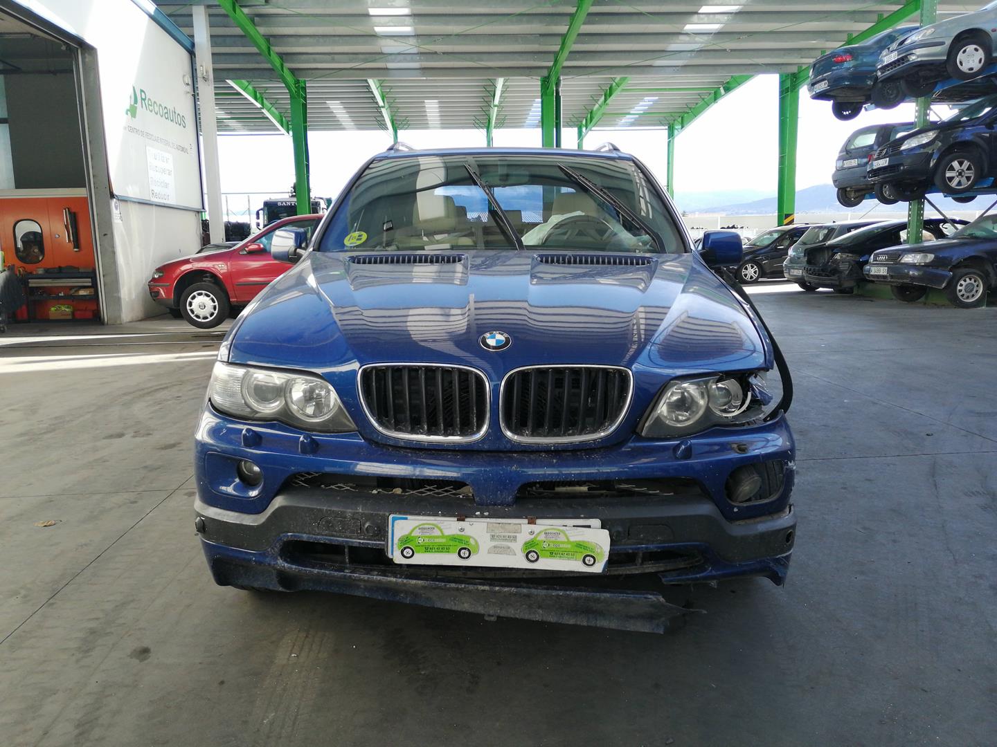 BMW X5 E53 (1999-2006) Vasen takapyörän napa 33321095239 19783510