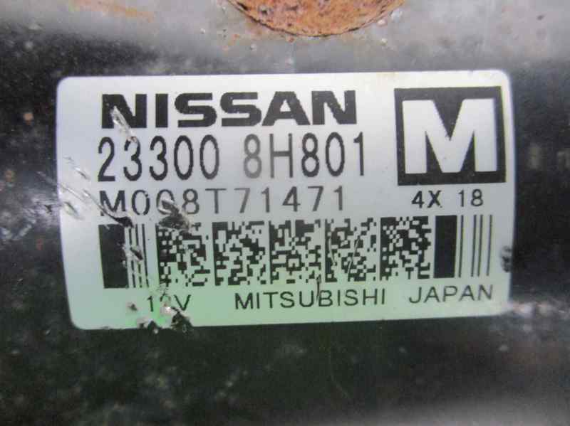 NISSAN X-Trail T30 (2001-2007) Starter Motor 233008H801, M008T71471, MITSUBIHI 19644298