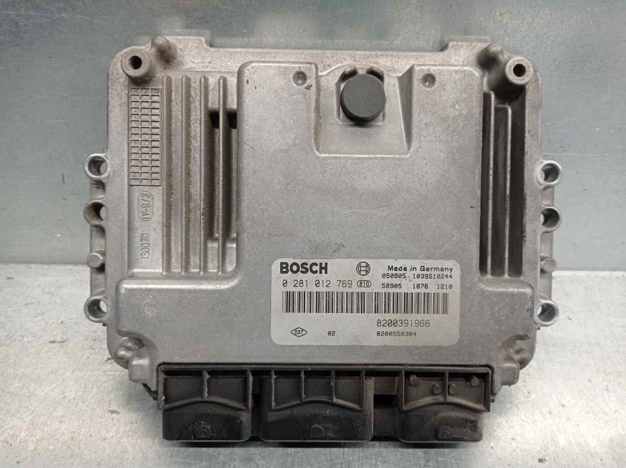 DODGE Scenic 2 generation (2003-2010) Engine Control Unit ECU 19810736