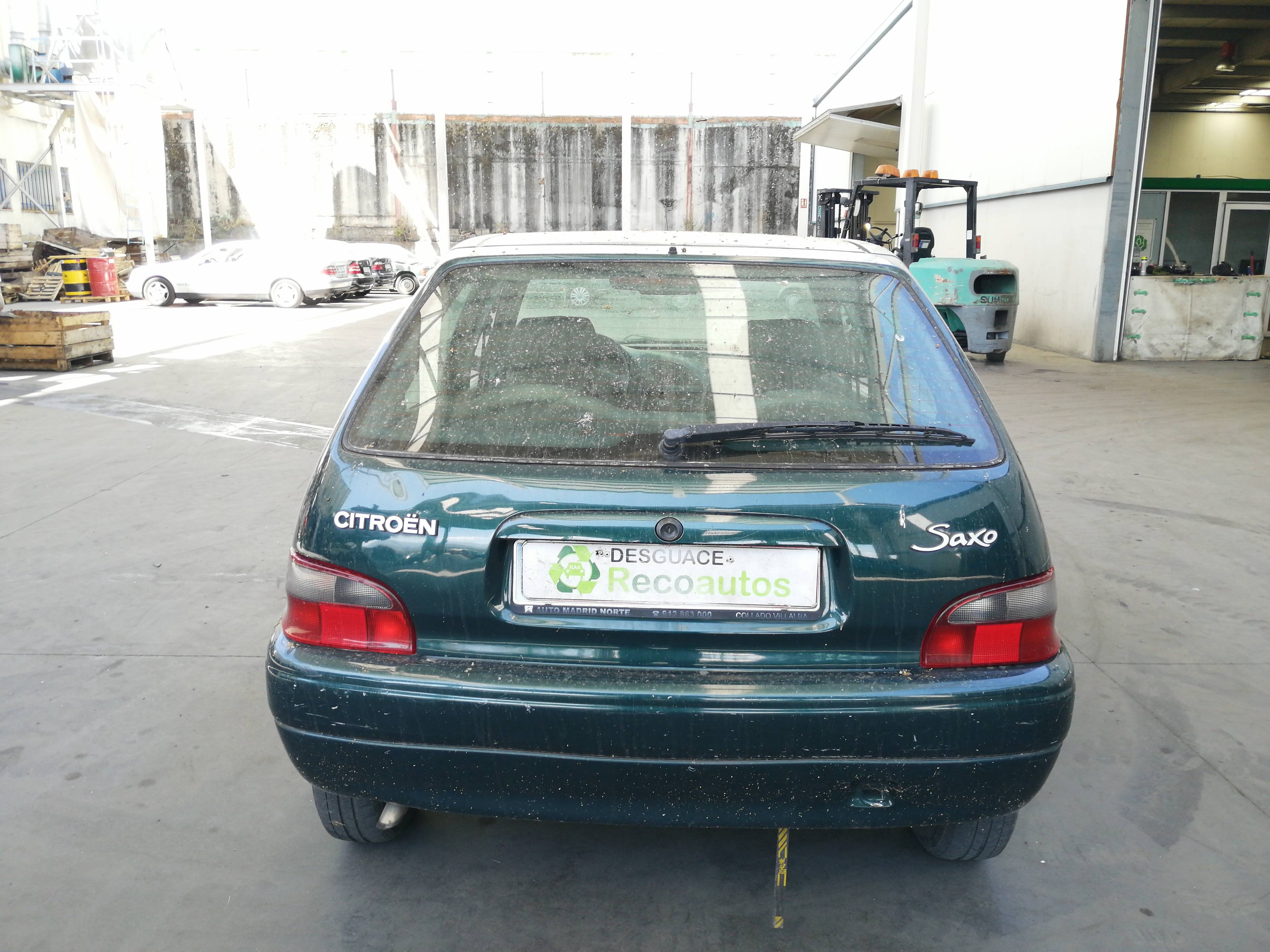 OPEL Saxo 2 generation (1996-2004) Aripa dreapta față +VERDE 21720223