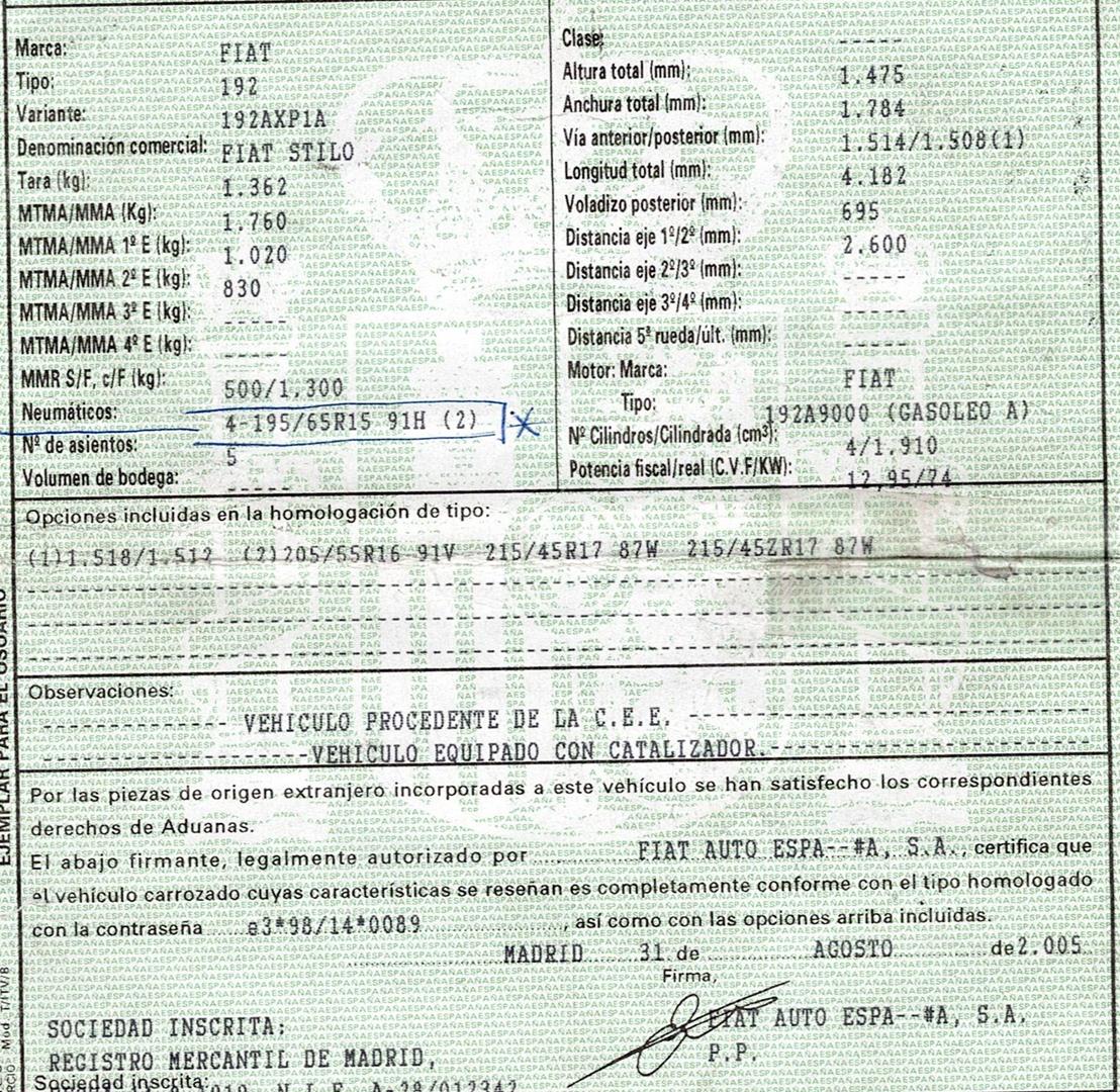 FIAT Stilo 1 generation (2001-2010) Kondicionieriaus siurblys (kompresorius) 4472208644, 5SL12CJ, DENSO 19928281