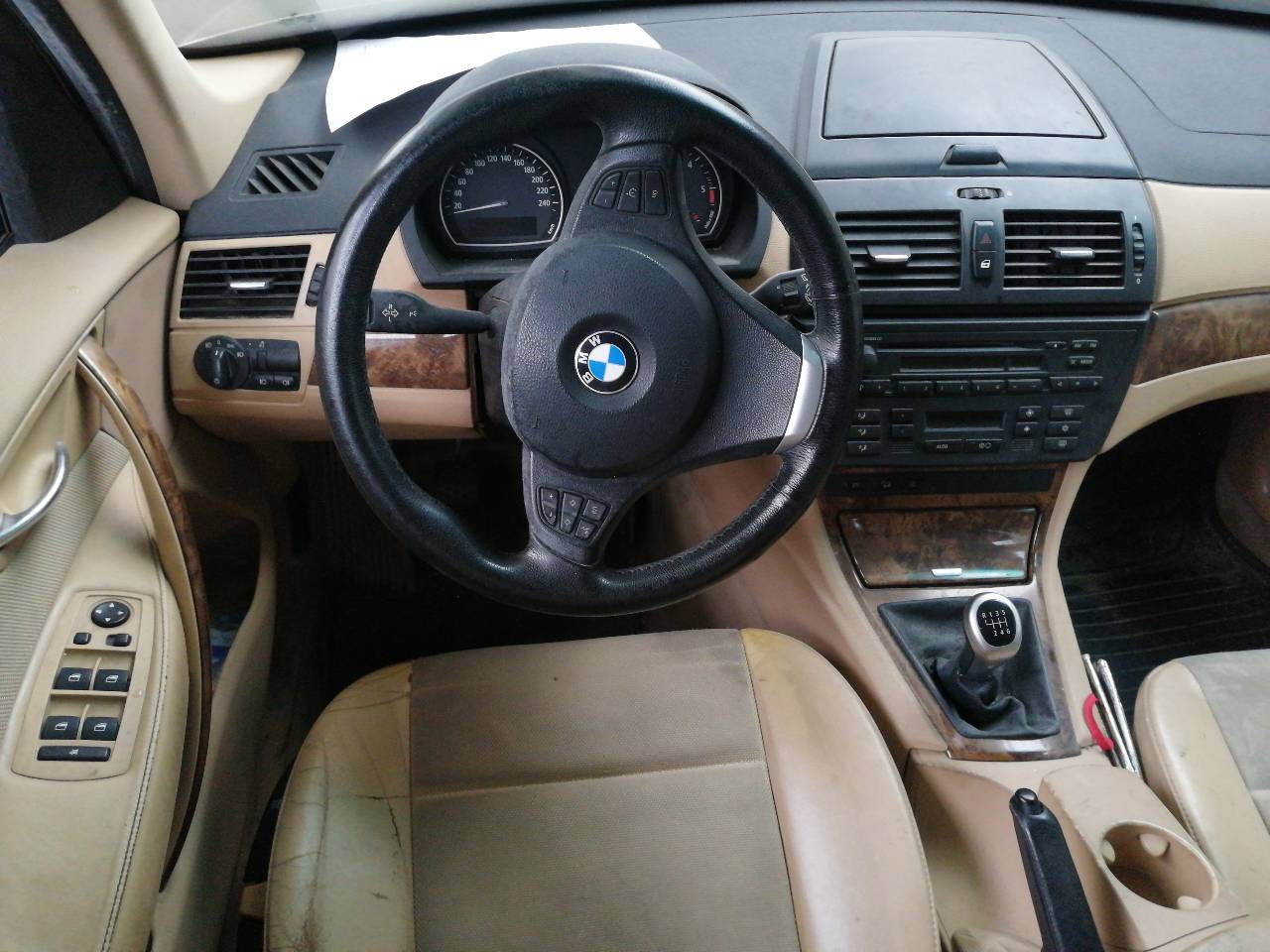 BMW X3 E83 (2003-2010) Front Right Door Window Regulator 69259641, 6PINES, 5PUERTAS 24212110