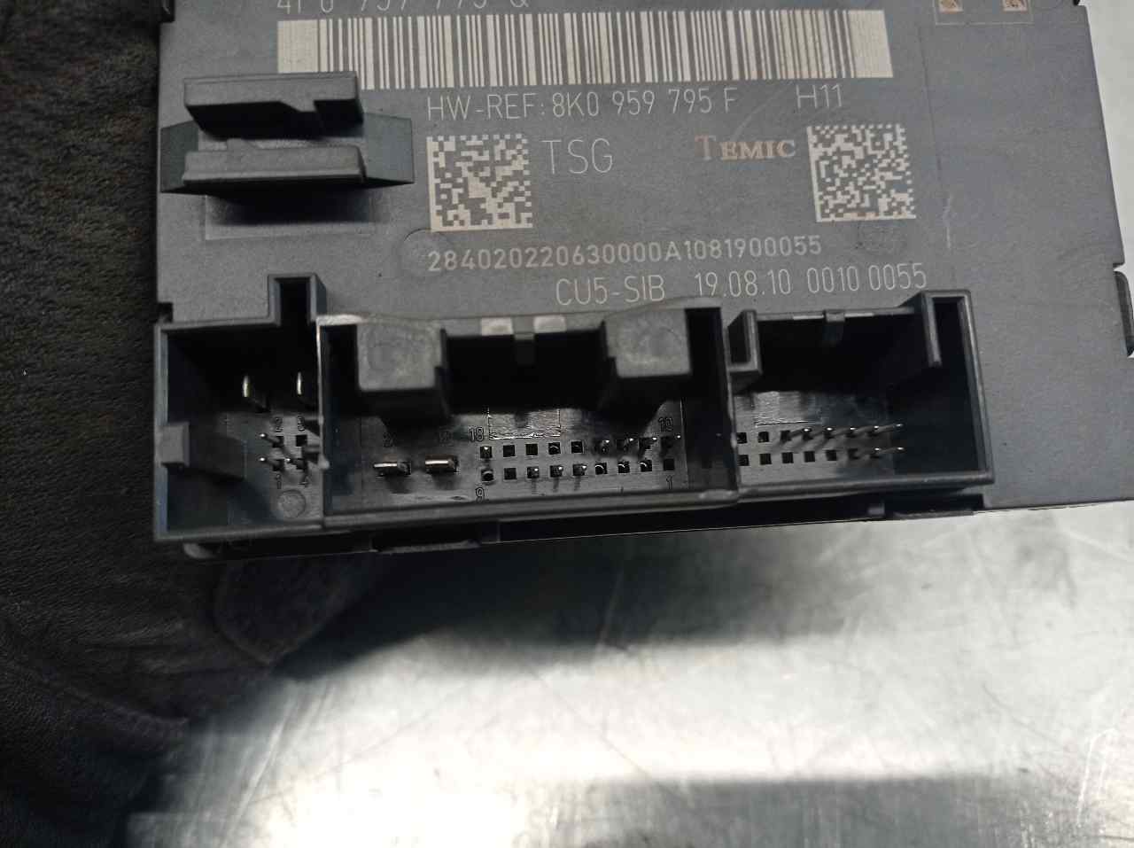 AUDI A6 C6/4F (2004-2011) Other Control Units 4F0959795Q, 8K0959795, TEMIC 19850591