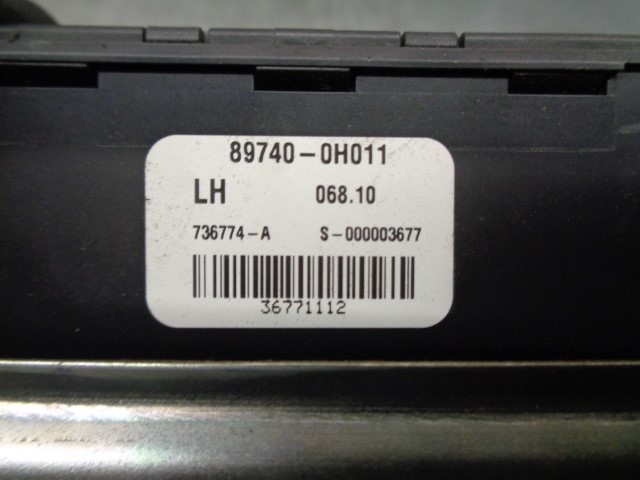 CHEVROLET Aygo 1 generation (2005-2014) Alte unități de control 19840898