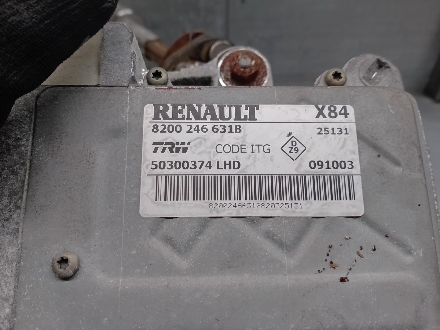 RENAULT Megane 2 generation (2002-2012) Рулевой механизм 8200246631B, 50300374LHD, TRW 23888757