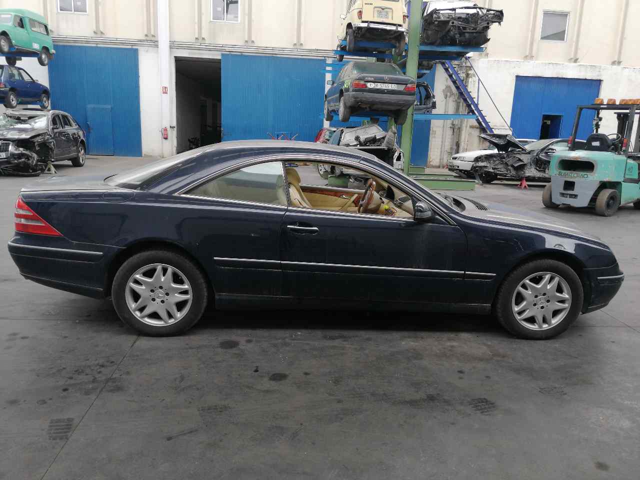 NISSAN S-Class W220 (1998-2005) Priekšējais kreisais miglas lukturis HELLA,HELLA+1NA00797601 19842607