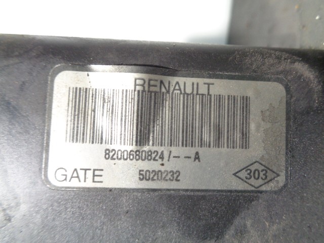 RENAULT Scenic 2 generation (2003-2010) Diffuser Fan 8200680824A, 5020232, GATE 19834629