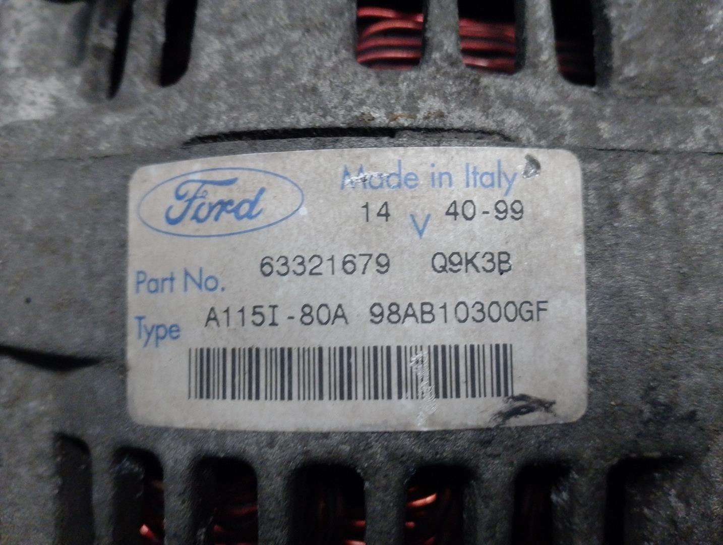 FORD Focus 1 generation (1998-2010) Генератор 98AB10300GF, 63321679, MAGNETIMARELLI 24193411