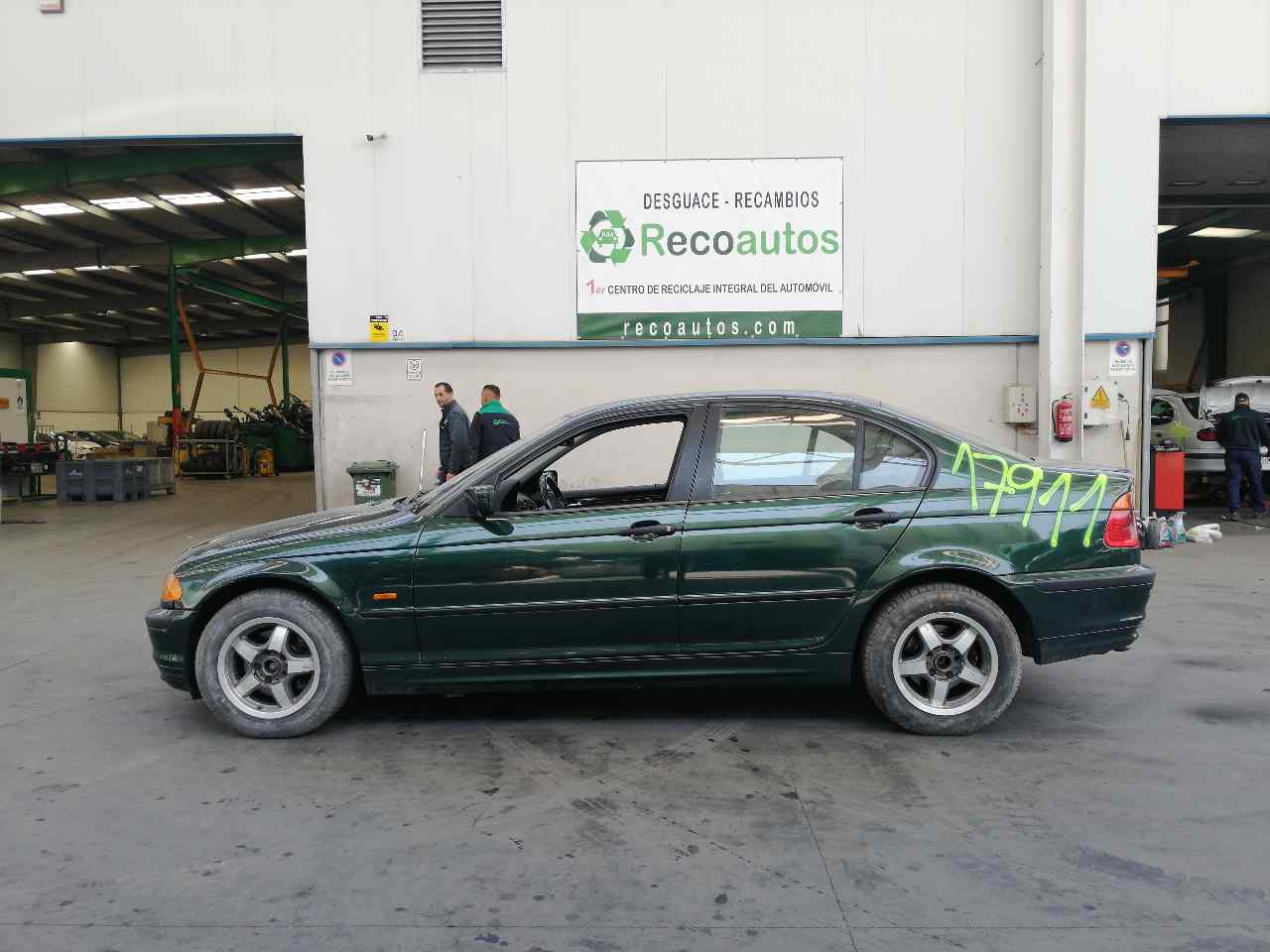 BMW 3 Series E46 (1997-2006) Стеклоподъемник задней левой двери 7011205, MANUAL, 4PUERTAS 19912055