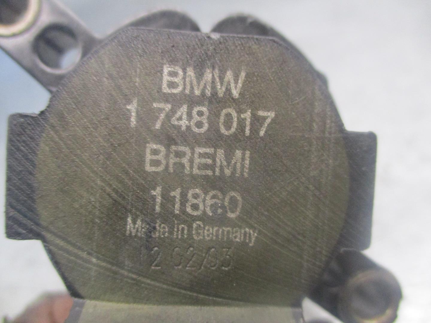 BMW X5 E53 (1999-2006) High Voltage Ignition Coil 1748017, 11860, BREMI 19769972
