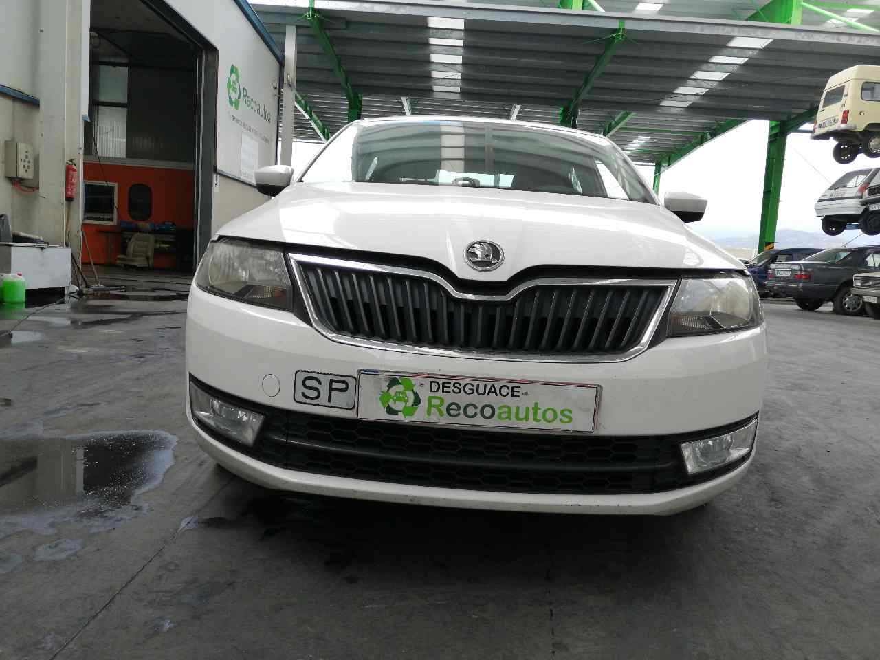 SKODA Rapid 2 generation (1985-2023) Oikean puolen siipipeili BLANCO5PUERTAS,BLANCO5PUERTAS+5PINES 19839356