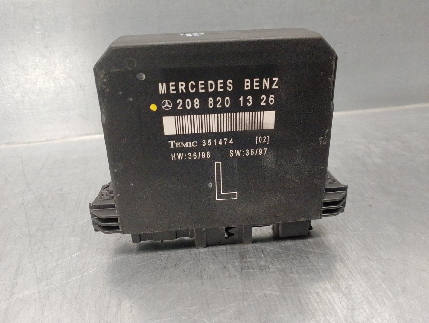 MERCEDES-BENZ E-Class W210 (1995-2002) Other Control Units 2088201326, 351474, TEMIC 24156256