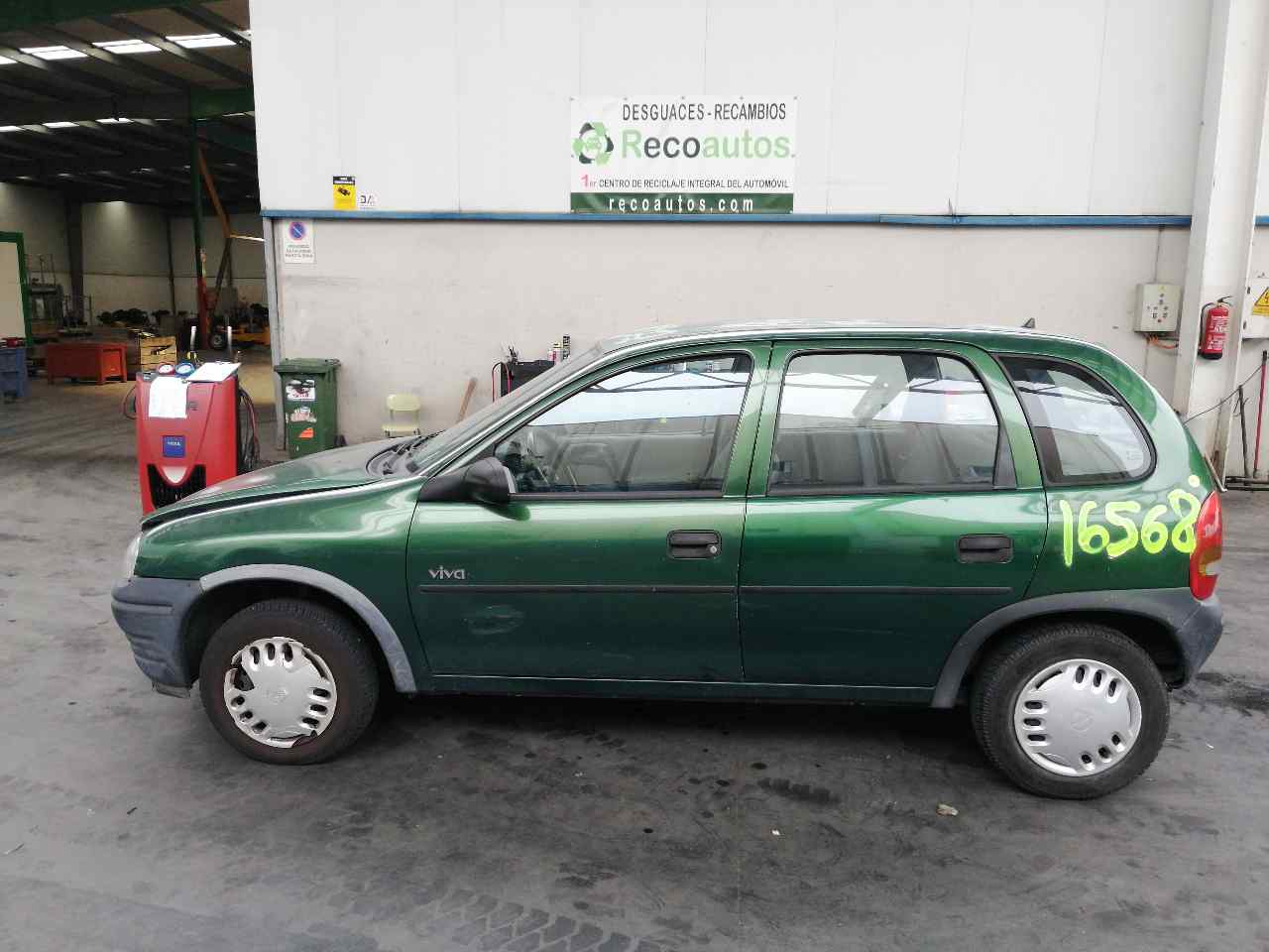 VOLKSWAGEN Corsa B (1993-2000) Aripa dreapta față VERDE, 1102136+ 19845128