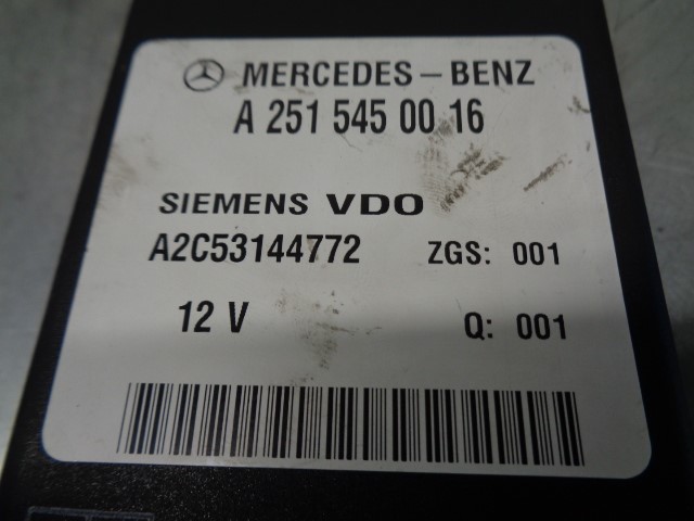 MERCEDES-BENZ R-Class W251 (2005-2017) Andra styrenheter A2515450016,A2C53144772,SIEMENS 19851654