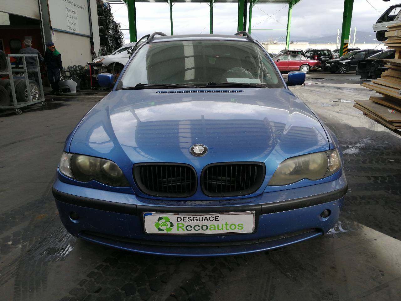 BMW 3 Series E46 (1997-2006) Priekinių dešinių durų stiklo pakelėjas 676283620640, 2PINES, 5PUERTAS 24225612
