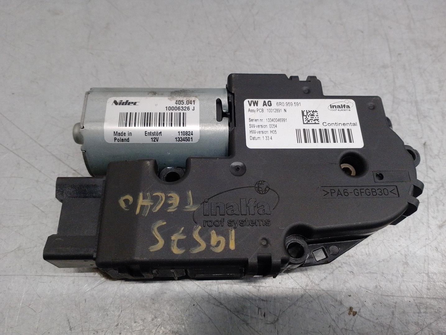 SEAT Ibiza 4 generation (2008-2017) Sunroof Control Module 6R0959591 24195901