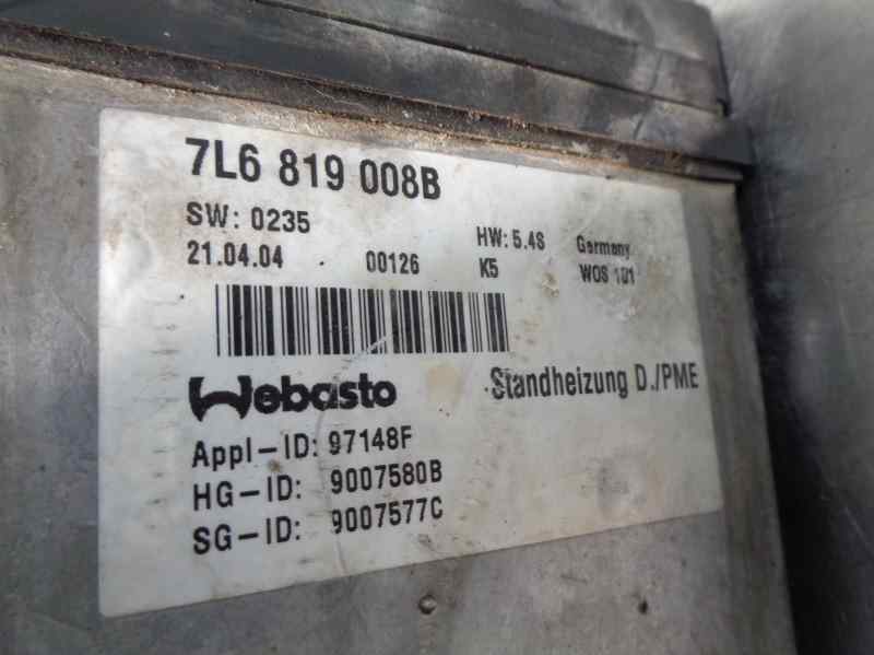 VOLKSWAGEN Touareg 1 generation (2002-2010) Sildītāja ventilators 7L6819008B, 67889B, WEBASTO 19687974