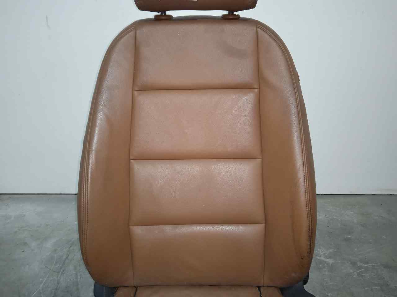 AUDI A6 C6/4F (2004-2011) Front Left Seat 4243277,CUEROMARRÓN 19850582