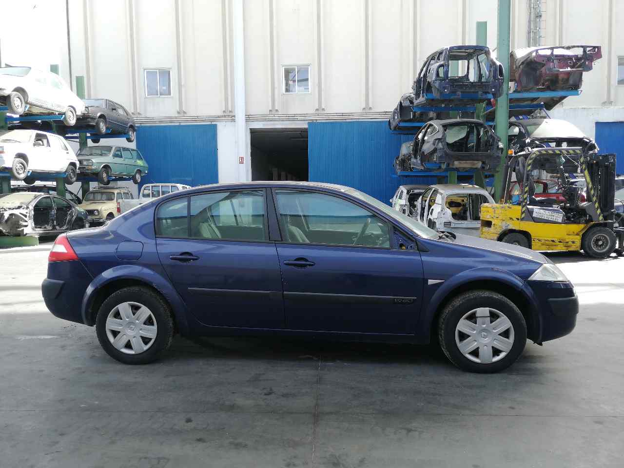 RENAULT Megane 2 generation (2002-2012) Priekinių dešinių durų spyna 4PINES,4PUERTAS,805030002R+ 19794691