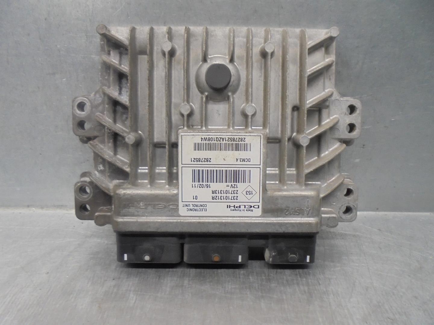 RENAULT Twingo 2 generation (2007-2014) Блок управления двигателем 237101312R, 237101313R, DELPHI 24219349
