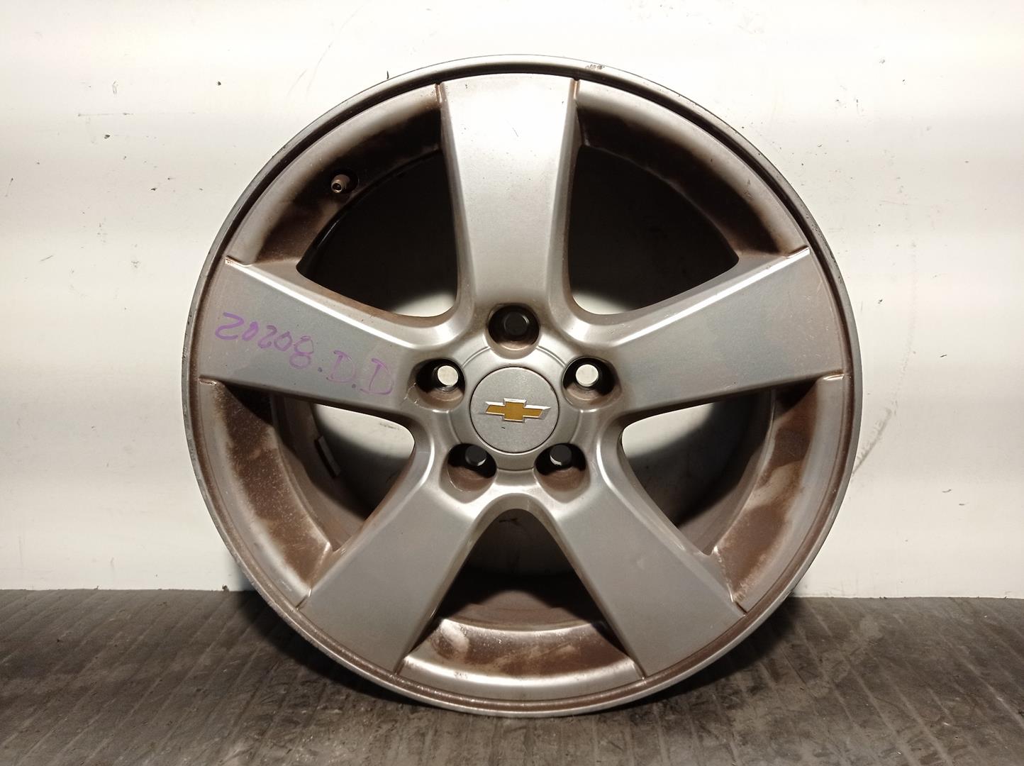 CHEVROLET Cruze 1 generation (2009-2015) Wheel 96831800, R16X6.5JXIS39, ALUMINIO5P 24535581