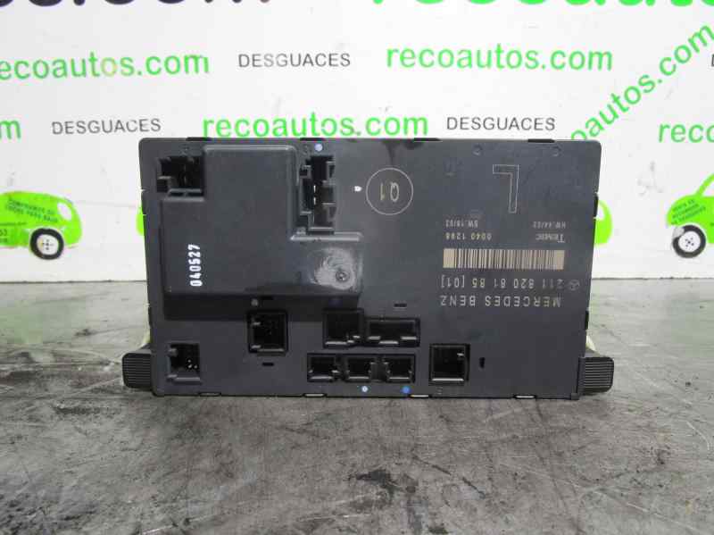 MERCEDES-BENZ E-Class W211/S211 (2002-2009) Other Control Units TEMIC,TEMIC+00401298 19584882