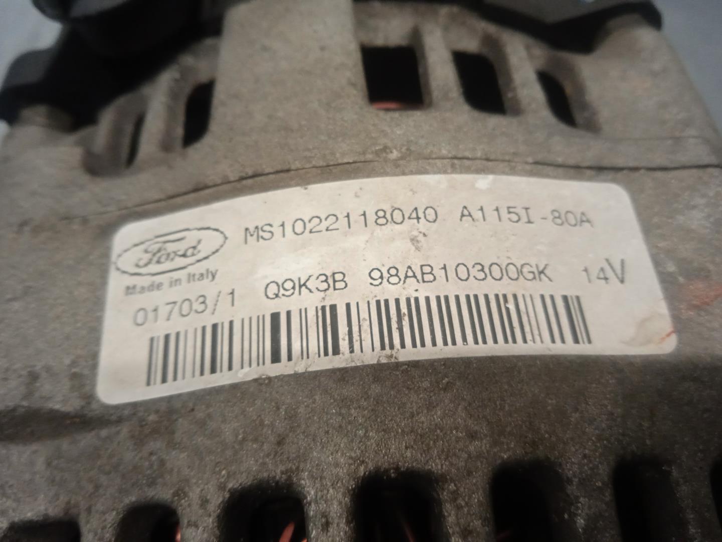 FORD Focus 1 generation (1998-2010) Alternator 98AB10300GK, MS1022118040, MAGNETMARELLI 19864724