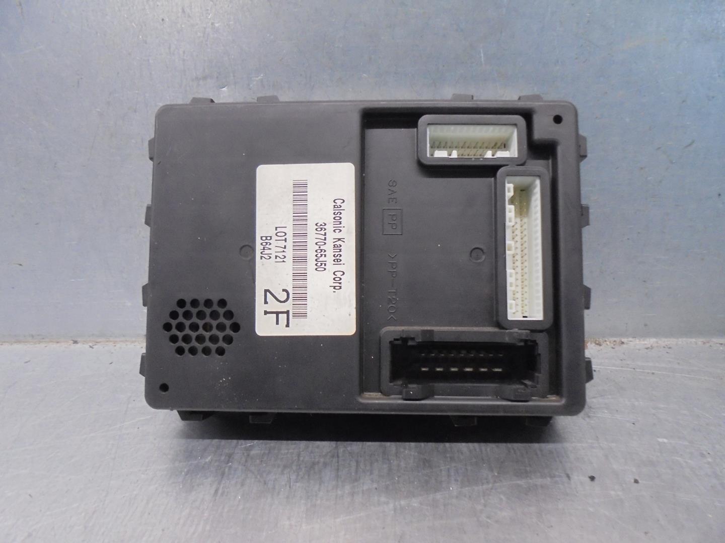 SUZUKI Grand Vitara 2 generation (2005-2014) Comfort Control Unit 3677065J50 24207674