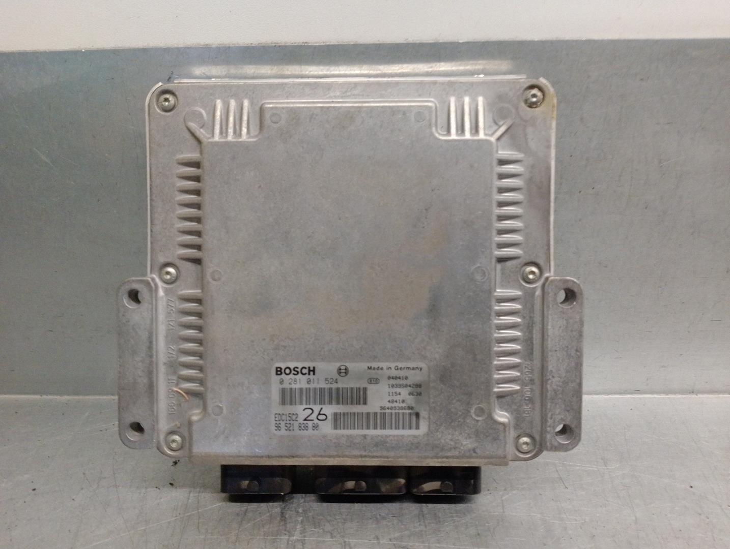 CITROËN C5 1 generation (2001-2008) Engine Control Unit ECU 9652183880,0281011524 21729175