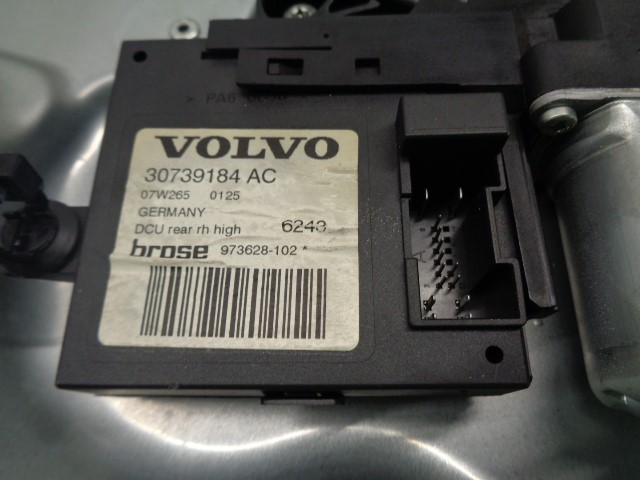 VOLVO V50 1 generation (2003-2012) Стеклоподъемник задней правой двери 30739184AC, 14PINES, 5PUERTAS 19819690