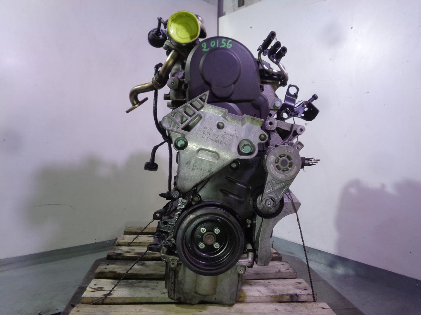 SKODA Octavia 2 generation (2004-2013) Двигатель BJB, 139207, 03G100098X 24219207