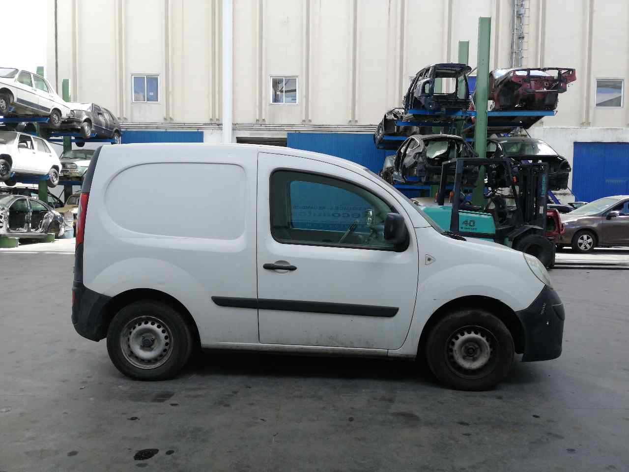 RENAULT Kangoo 2 generation (2007-2021) Priekinis dešinys sparnas BLANCA,7751718632+ 19807004