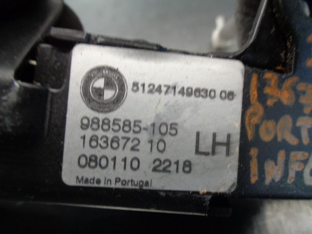 BMW X6 E71/E72 (2008-2012) Galinio dangčio spyna 51247149630,16367210 19895569