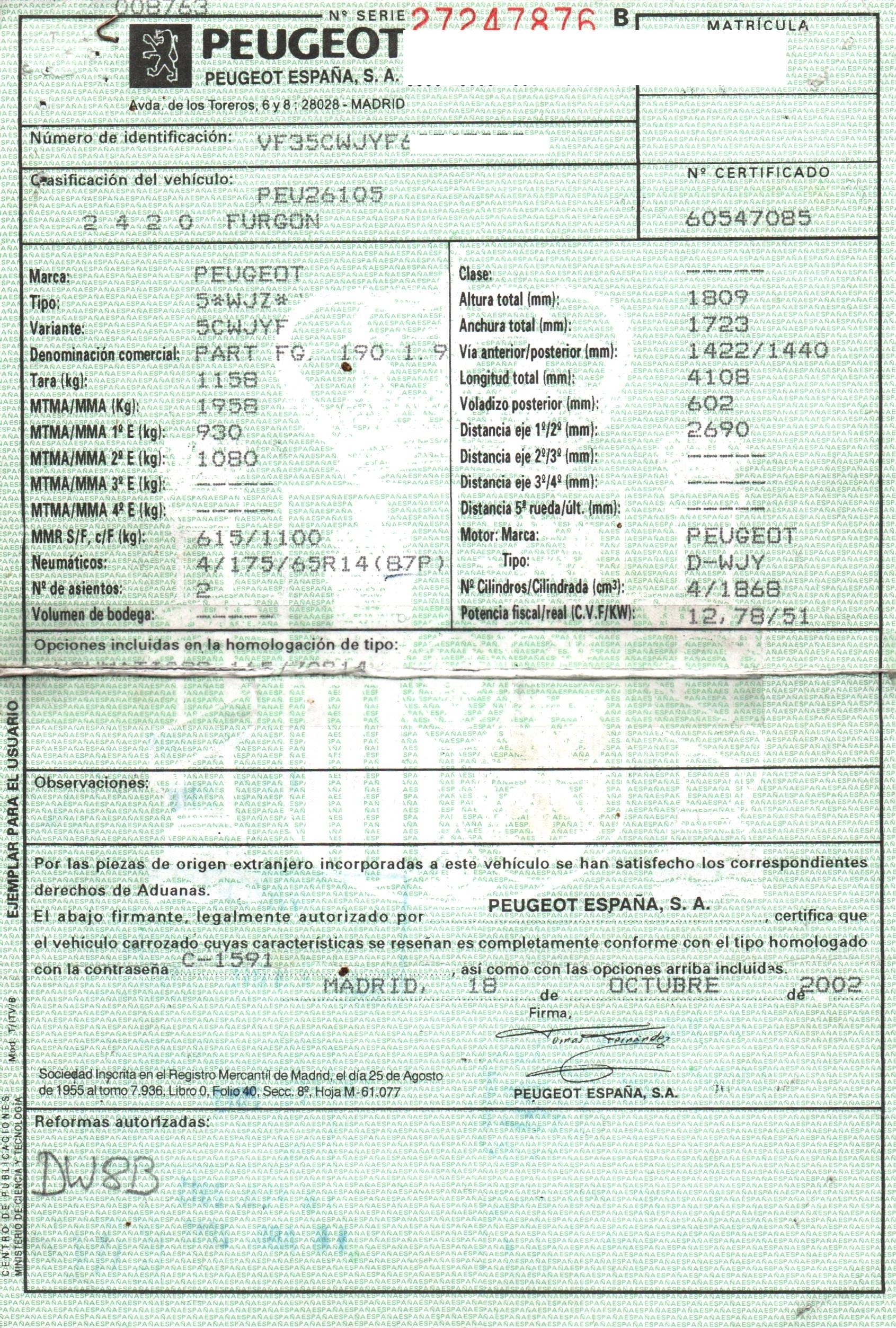 HYUNDAI Partner 1 generation (1996-2012) Gearbox +5340574A 19828861