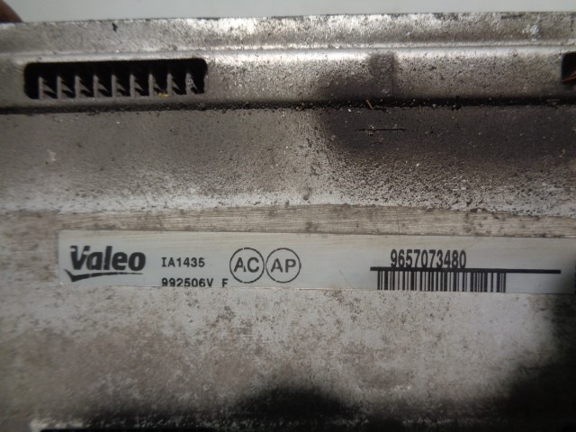 PEUGEOT 407 1 generation (2004-2010) Радиатор интеркулера 9657073480, 992506VF, VALEO 19930489