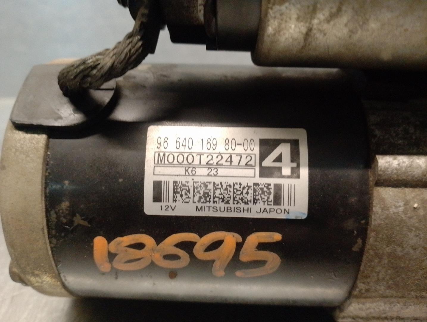 CITROËN C4 1 generation (2004-2011) Starter Motor 966401698000,M000T22472 24177161